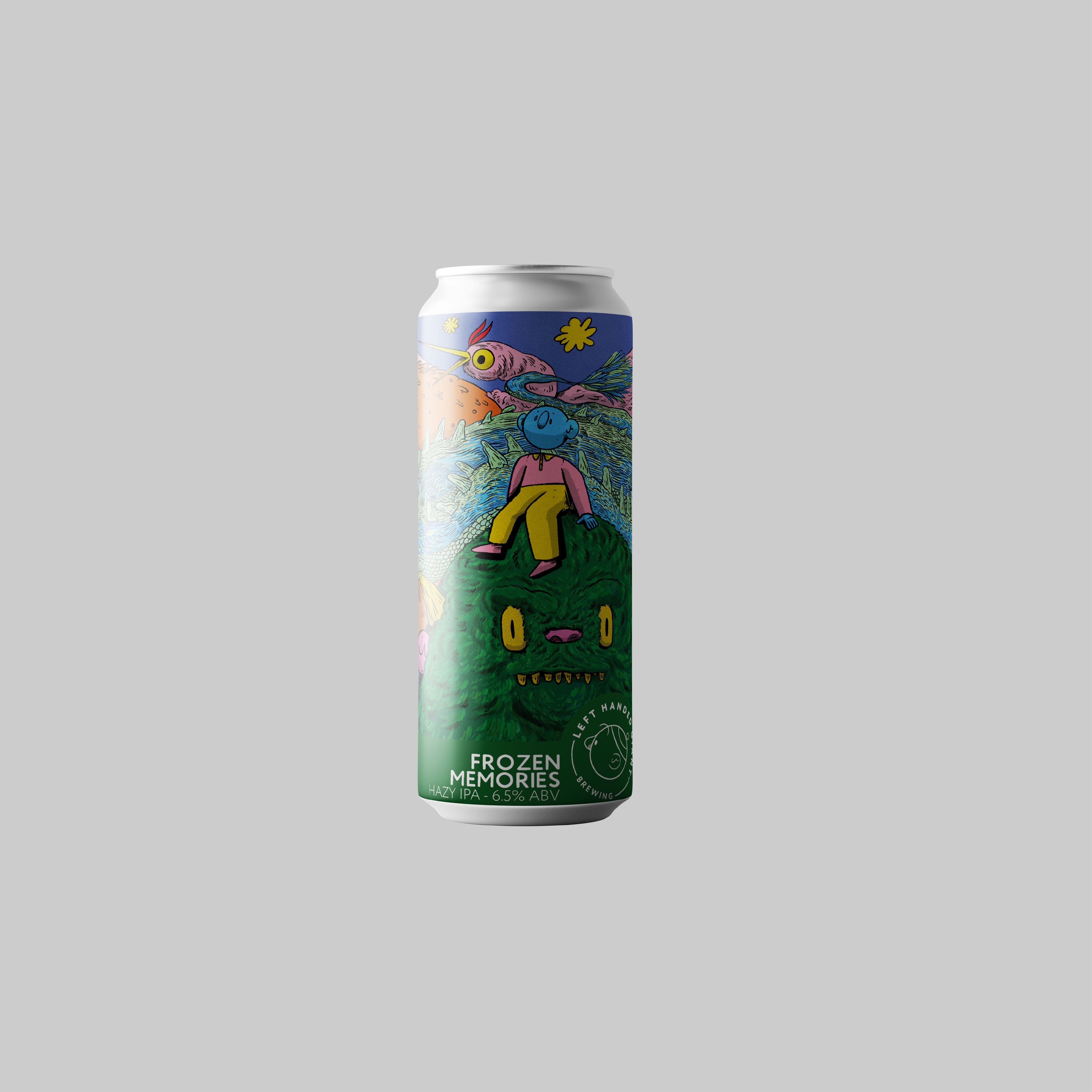 Left Handed Giant Frozen Memories Hazy IPA Can 440ml 6.5% | Time2Drink